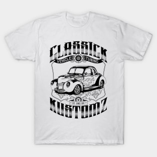 Hot Rod - Classic Kustomz (black) T-Shirt